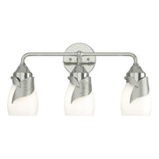 Lapas 3-Light Bath Sconce in Sterling - 201352-SKT-85-GG0330 by Hubbardton Forge
