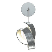 Riza Low Voltage Sconce in Vintage Platinum - 201353-SKT-82-GG0711 by Hubbardton Forge