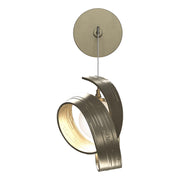 Riza Low Voltage Sconce in Soft Gold - 201353-SKT-84-GG0711 by Hubbardton Forge