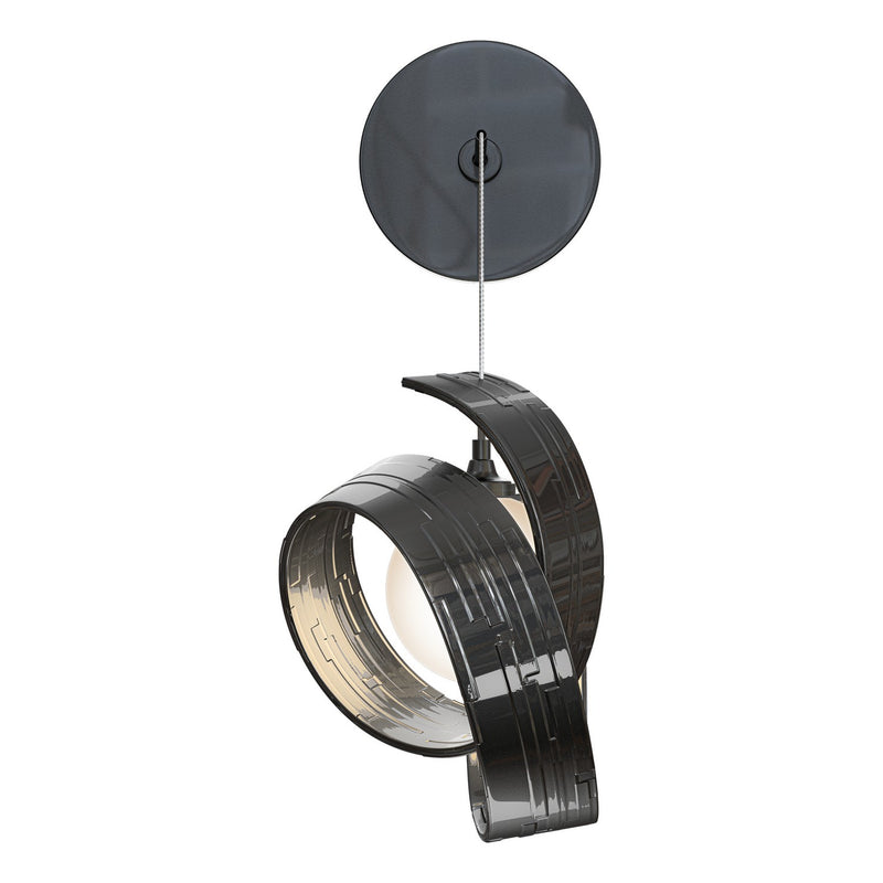 Riza Low Voltage Sconce in Ink - 201353-SKT-89-GG0711 by Hubbardton Forge