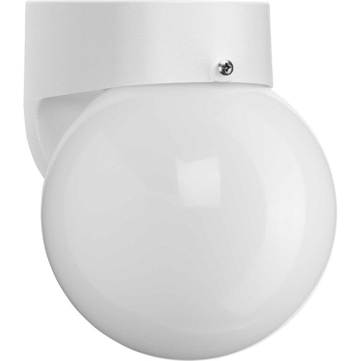 Polycarbonate Outdoor One Light Wall Lantern in White