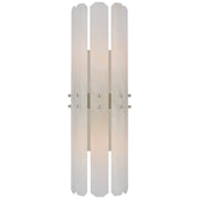 Bonnington Tall 2-Light Wall Sconce in Polished Nickel