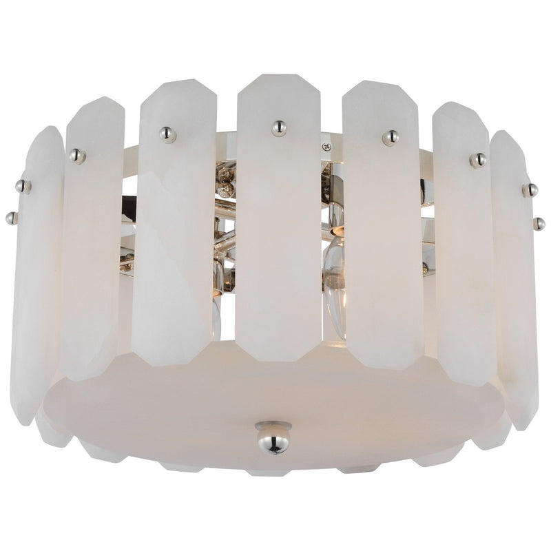 Bonnington Small 4-Light Flush Mount in Polished Nickel