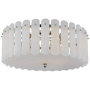 Bonnington Large 5-Light Flush Mount in Polished Nickel