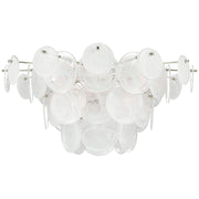 Loire Grande 34" 10-Light Semi-Flush Mount in Polished Nickel