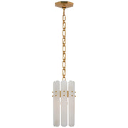 Bonnington Small Pendant in Hand-Rubbed Antique Brass