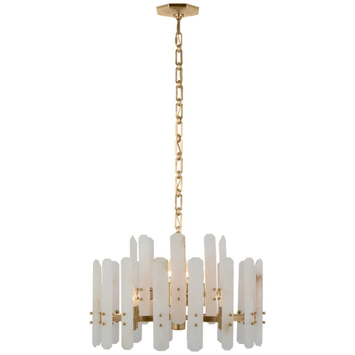 Bonnington 24" 12-Light Chandelier in Hand-Rubbed Antique Brass