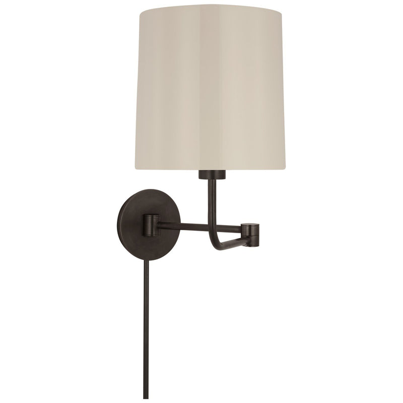 Go Lightly Swing Arm Wall Lamp in Bronze