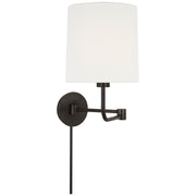 Go Lightly Swing Arm Wall Lamp in Bronze