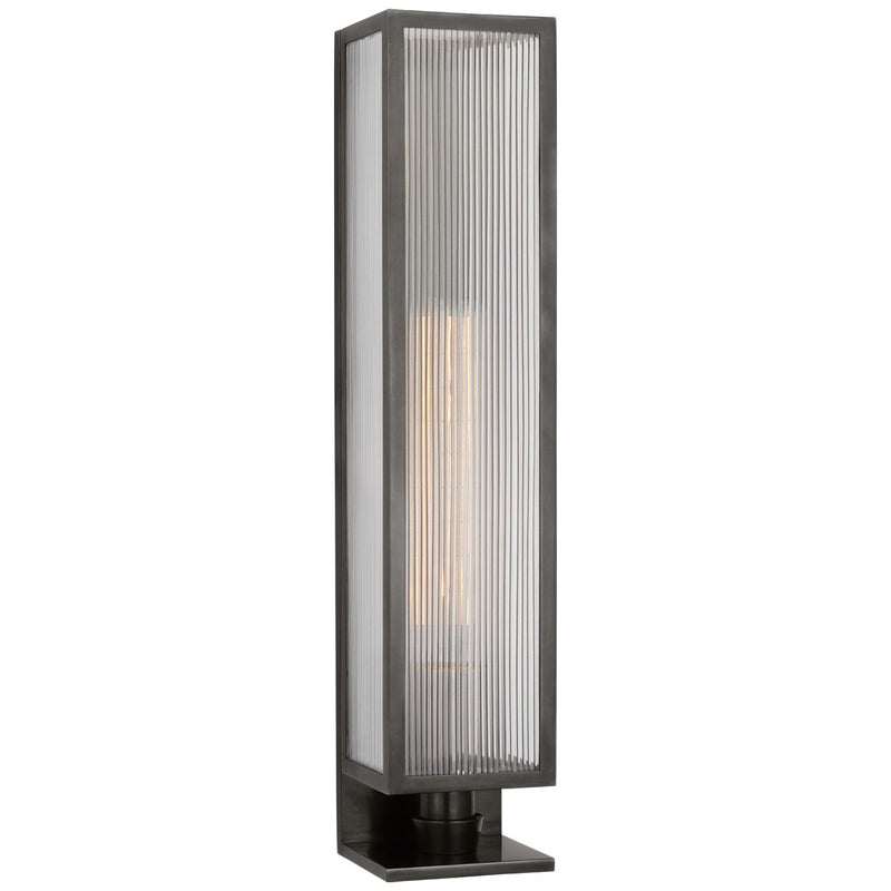 York 24" Single Box Wall Sconce in Bronze