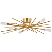 Stellar 28" Semi-Flush Mount in Gild