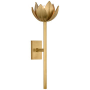 Alberto Medium Wall Sconce in Antique-Burnished Brass