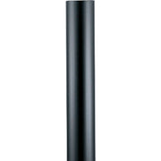 7-Foot Aluminum Outdoor Lamp Post in Black