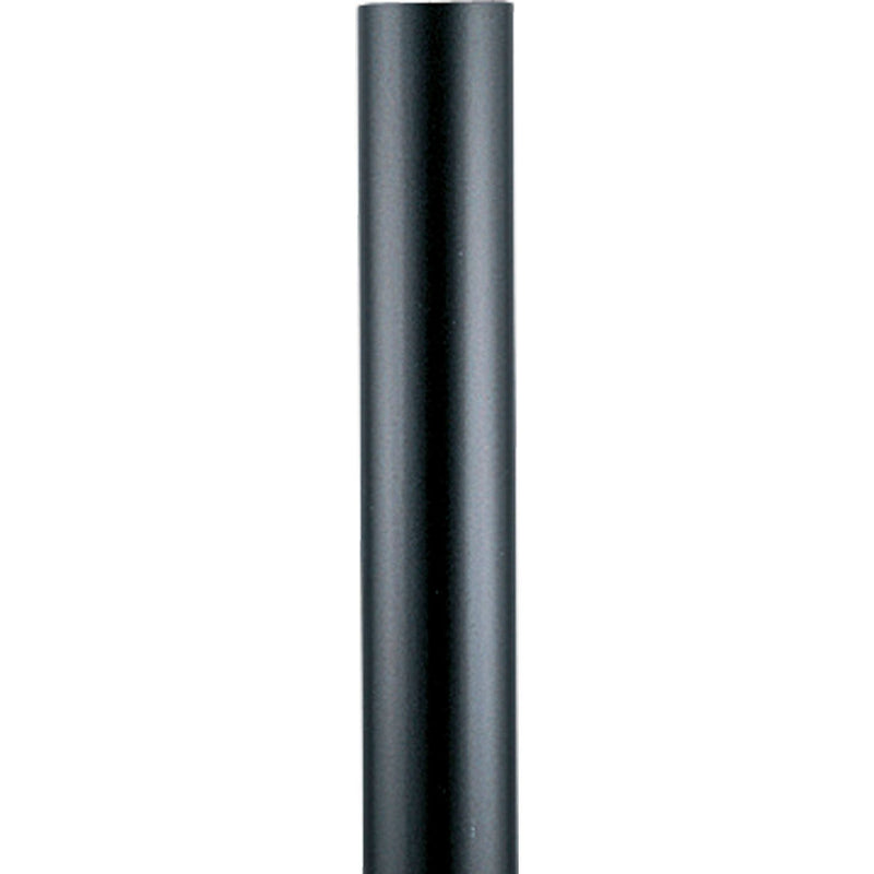 7-Foot Aluminum Outdoor Lamp Post in Black