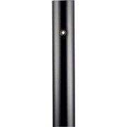 7-Foot Aluminum Outdoor Lamp Post in Black