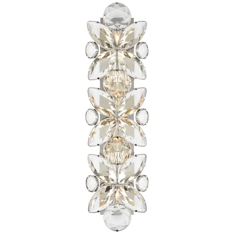 Lloyd 26" 4-Light Wall Sconce in Polished Nickel