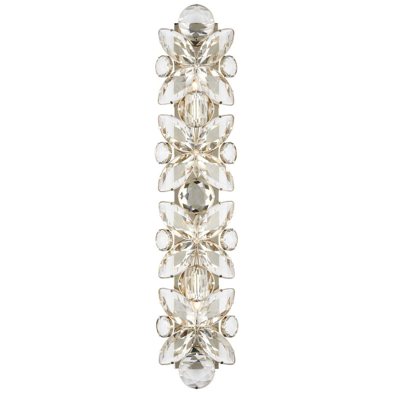 Lloyd 33" 4-Light Wall Sconce in Polished Nickel
