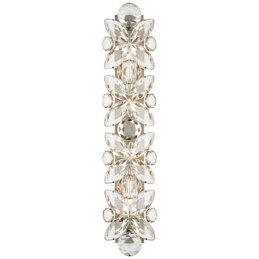 Lloyd 33" 4-Light Wall Sconce in Polished Nickel