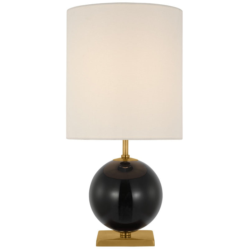 Elsie Small Table Lamp in Black
