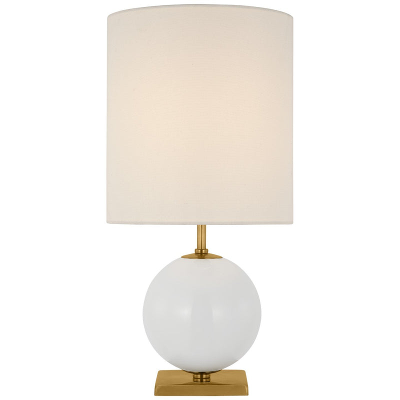 Elsie Small Table Lamp in Cream