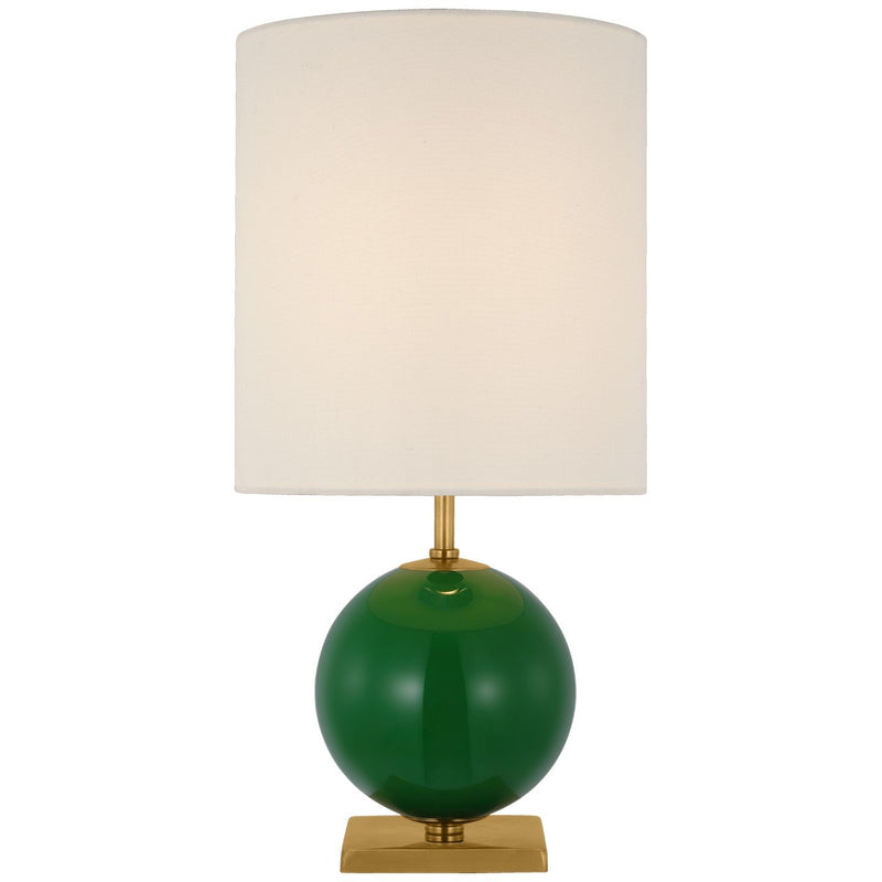 Elsie Small Table Lamp in Green