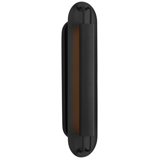 Teline 24" Oval Wall Sconce in Matte Black