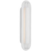 Teline 24" Oval Wall Sconce in Matte White