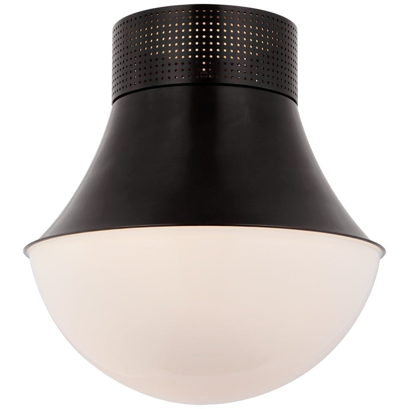 Precision 17" Flush Mount in Bronze