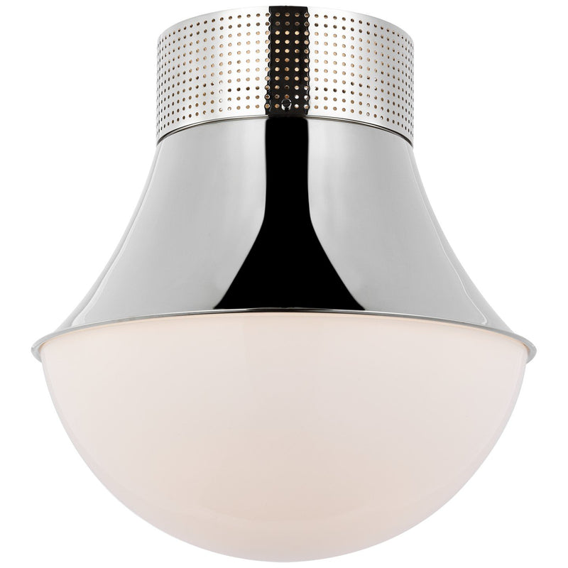 Precision 17" Flush Mount in Polished Nickel