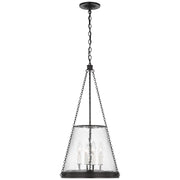 Reese 14" 4-Light Lantern Pendant in Bronze