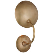 Keira Medium Wall Wash Sconce in Hand-Rubbed Antique Brass