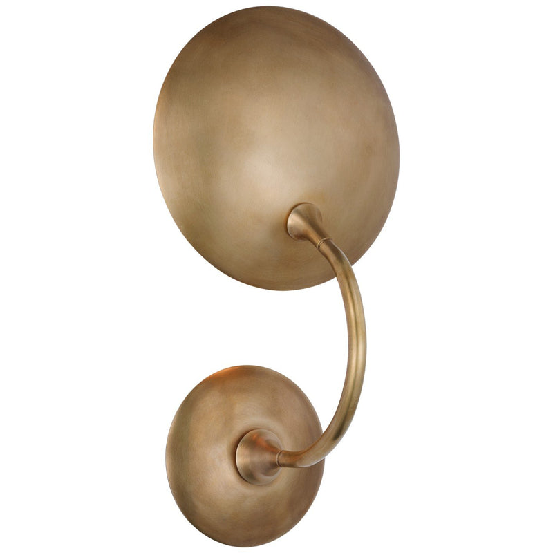 Keira Medium Wall Wash Sconce in Hand-Rubbed Antique Brass