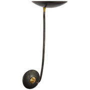 Keira Large Wall Sconce in Bronze and Hand-Rubbed Antique Brass