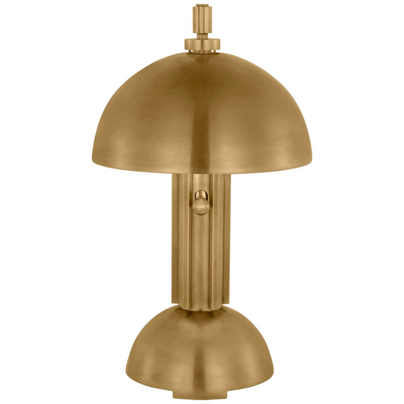Dally 13" Desk Lamp in Hand-Rubbed Antique Brass