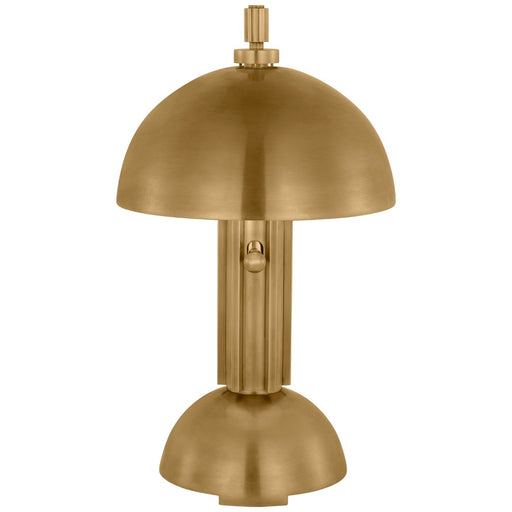 Dally 13" Desk Lamp in Hand-Rubbed Antique Brass