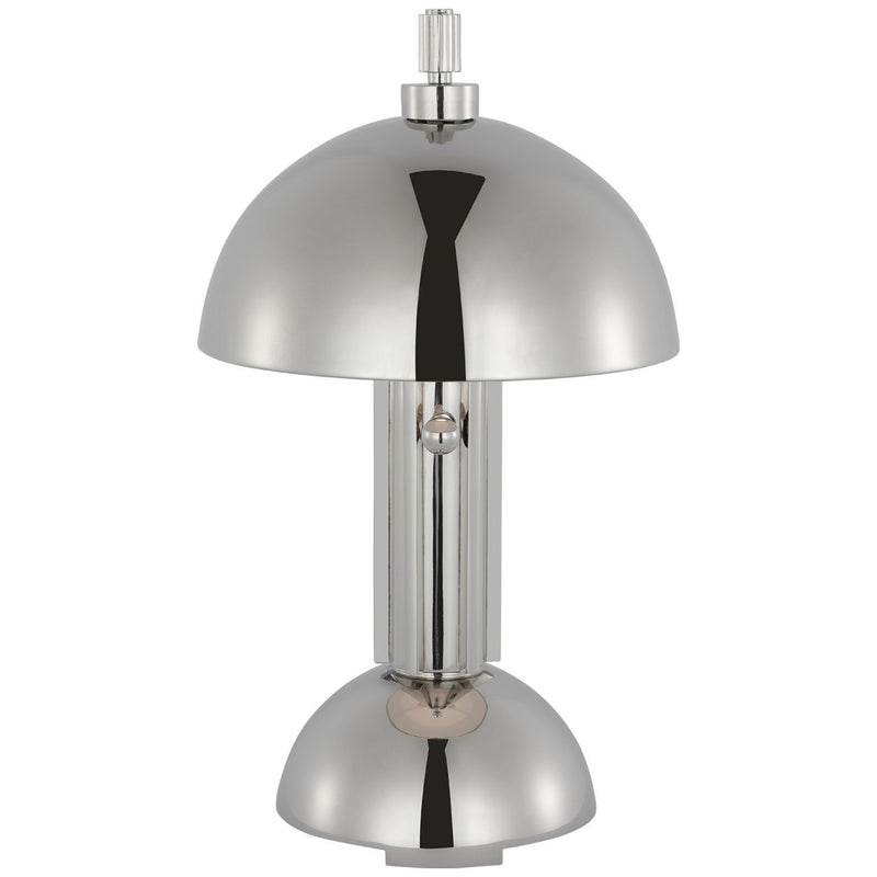 Dally 13" Desk Lamp in Polished Nickel