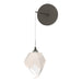 Chrysalis Small Low Voltage Sconce in Dark Smoke - 201397-SKT-07-WP0754 by Hubbardton Forge
