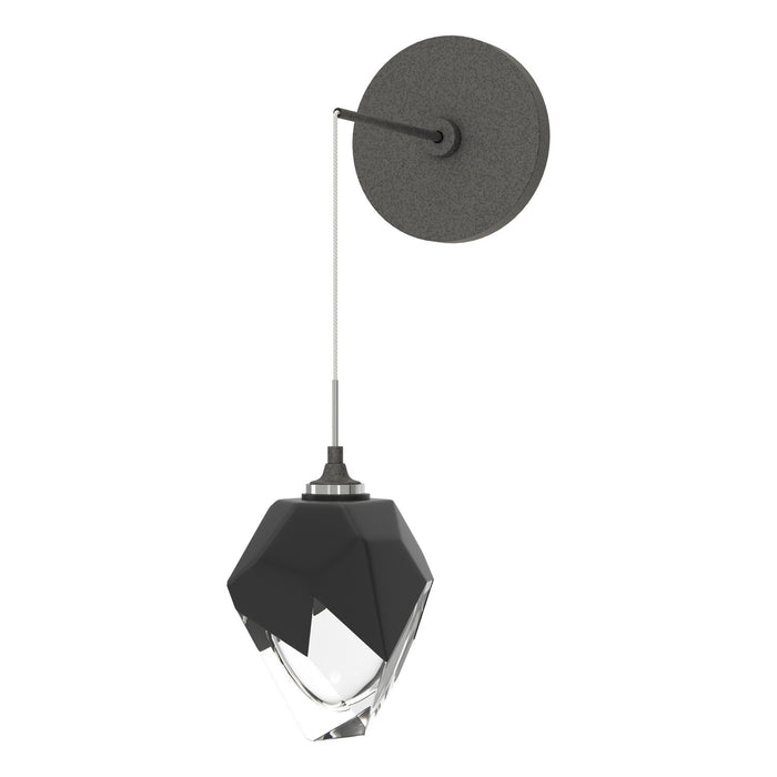 Chrysalis Small Low Voltage Sconce in Natural Iron - 201397-SKT-20-BP0754 by Hubbardton Forge