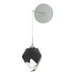 Chrysalis Small Low Voltage Sconce in Vintage Platinum - 201397-SKT-82-BP0754 by Hubbardton Forge