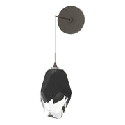Chrysalis Large Low Voltage Sconce in Dark Smoke - 201398-SKT-07-BP0755 by Hubbardton Forge