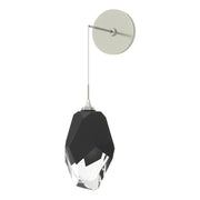 Chrysalis Large Low Voltage Sconce in Sterling - 201398-SKT-85-BP0755 by Hubbardton Forge