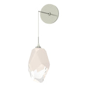 Chrysalis Large Low Voltage Sconce in Sterling - 201398-SKT-85-WP0755 by Hubbardton Forge