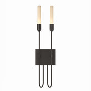 Lisse 2 Light Sconce in Oil Rubbed Bronze - 203053-SKT-14 by Hubbardton Forge