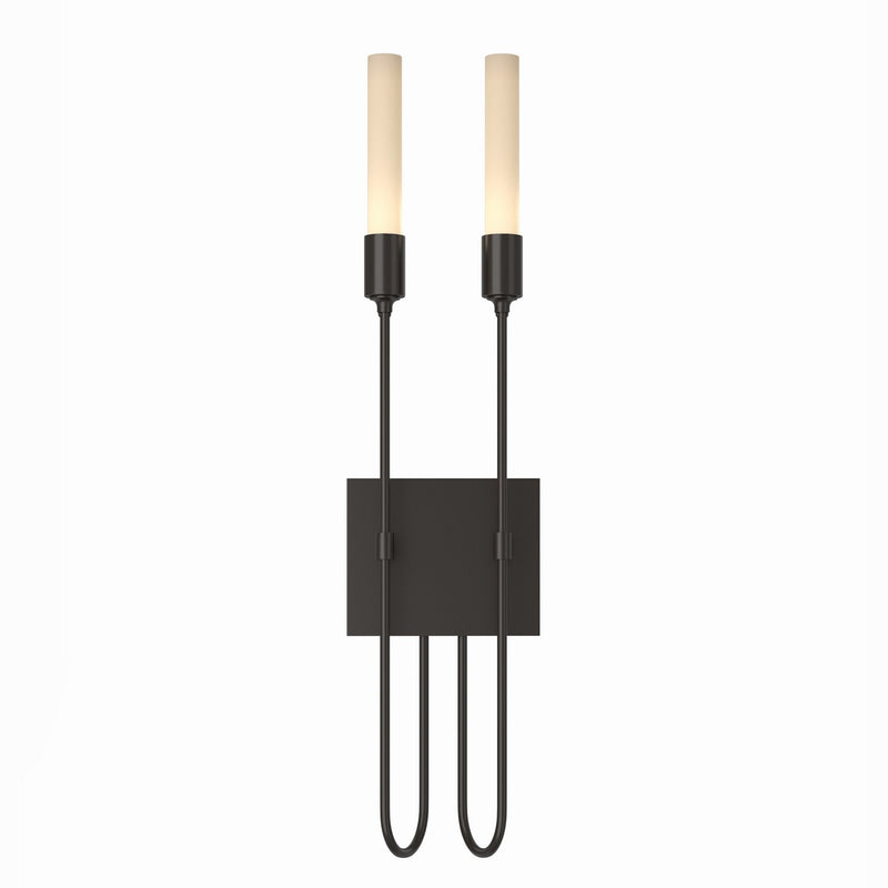 Lisse 2 Light Sconce in Oil Rubbed Bronze - 203053-SKT-14 by Hubbardton Forge