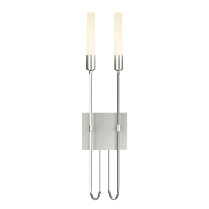 Lisse 2 Light Sconce in Vintage Platinum - 203053-SKT-82 by Hubbardton Forge