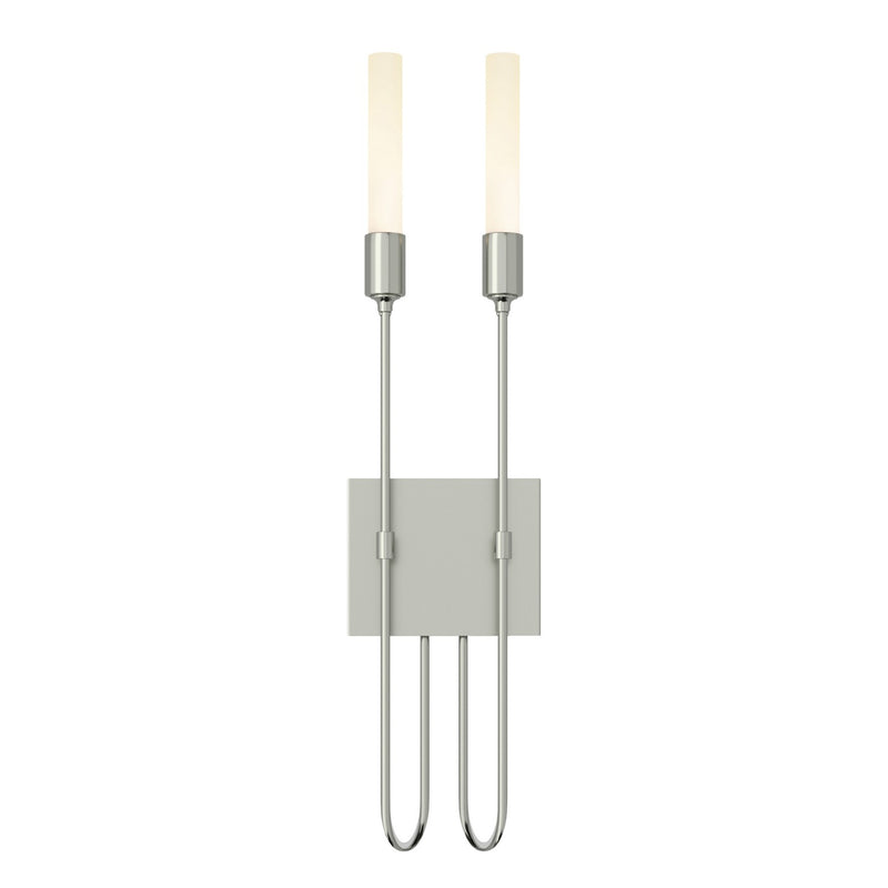 Lisse 2 Light Sconce in Sterling - 203053-SKT-85 by Hubbardton Forge