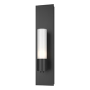 Pillar 1 Light Sconce in Black - 204420-SKT-10-GG0392 by Hubbardton Forge