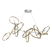 Celesse 6-Light 59.7" Chandelier in Vintage Platinum