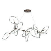 Celesse 6-Light 59.7" Chandelier in Bronze