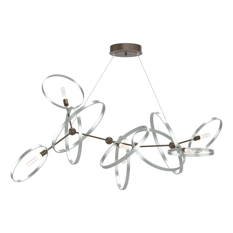 Celesse 6-Light 59.7" Chandelier in Bronze